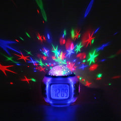 Starry Sky LED Digital Projection Lamp with Music - first step nursery